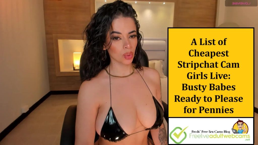 stripchat cheap cam girls