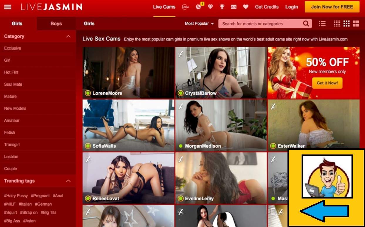 Livejasmin vs cam sites